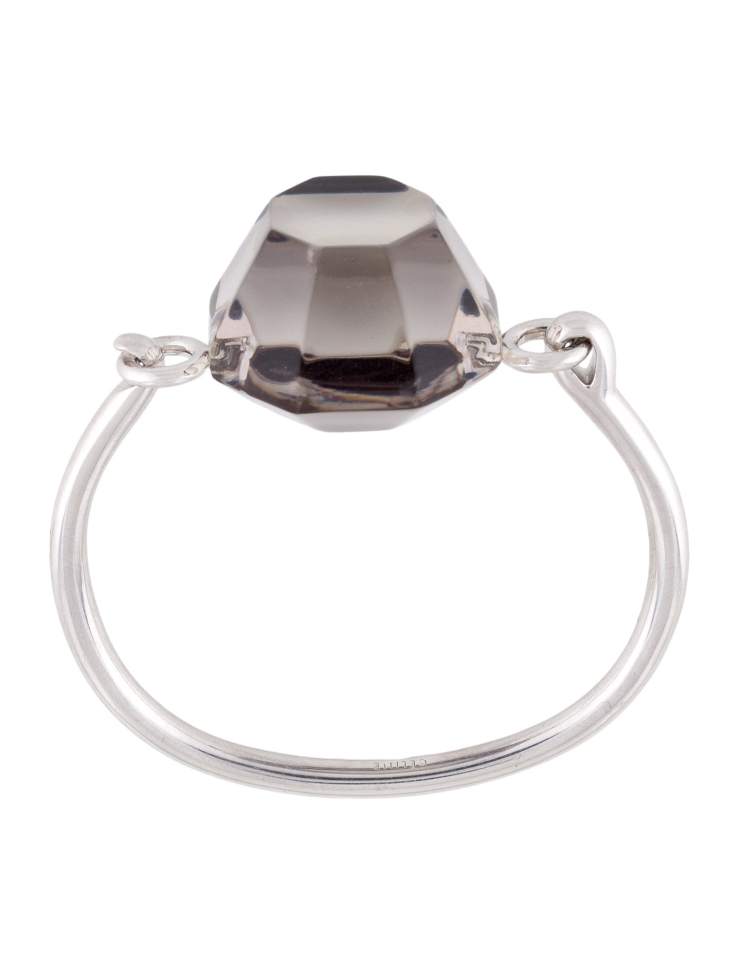 Celine Iceberg Coin Cuff Bracelet